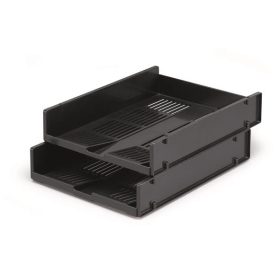 Irattálca, műanyag, DURABLE "Optimo", fekete