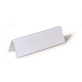 Névtábla tartó, asztali, 61/122x210 mm, DURABLE
