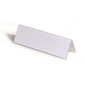 Névtábla tartó, asztali, 61/122x210 mm, DURABLE