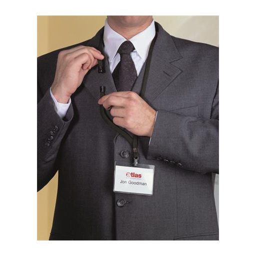 Nyakbaakasztó, klippel, DURABLE, fekete