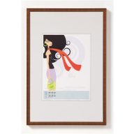   Képkeret, műanyag, 21x29,7 cm, "New  Lifestyle" bronz