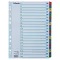 Regiszter, karton, A4, 1-20, ESSELTE "Mylar"