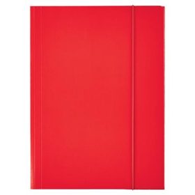   Gumis mappa, 15 mm, karton, A4, ESSELTE "Economy", piros