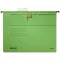 Függőmappa, gyorsfűzős, karton, A4, LEITZ "Alpha", zöld