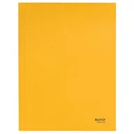   Pólyás dosszié, karton, A4, LEITZ "Recycle", sárga
