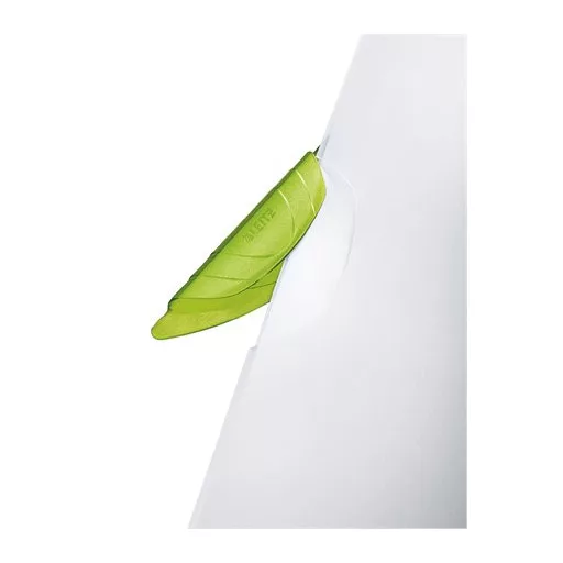 Gyorsfűző, klipes, PP, A4, LEITZ "ColorClip Magic", zöld
