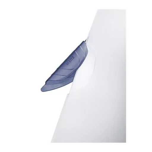 Gyorsfűző, klipes, PP, A4, LEITZ "ColorClip Magic", szürke