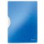Gyorsfűző, klipes, PP, A4, LEITZ "Wow ColorClip" kék