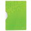 Gyorsfűző, klipes, PP, A4, LEITZ "Wow ColorClip", zöld