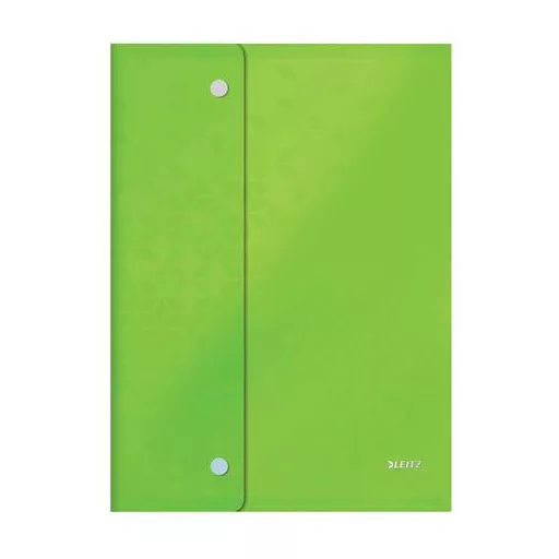 Irattartó tasak, A4, PP, patentos, LEITZ "Wow", vegyes színek