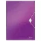 Gumis mappa, PP, A4, LEITZ "Wow", lila