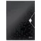 Gumis mappa, PP, A4, LEITZ "Wow", fekete