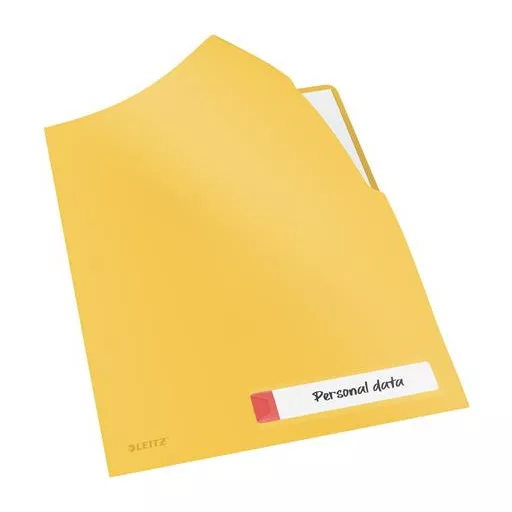 Genotherm, "L", A4, PP, LEITZ "Cosy Privacy", melegsárga