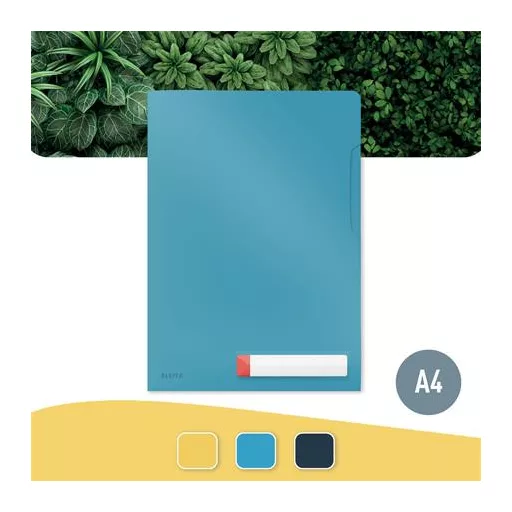 Genotherm, "L", A4, PP, LEITZ "Cosy Privacy", nyugodtkék