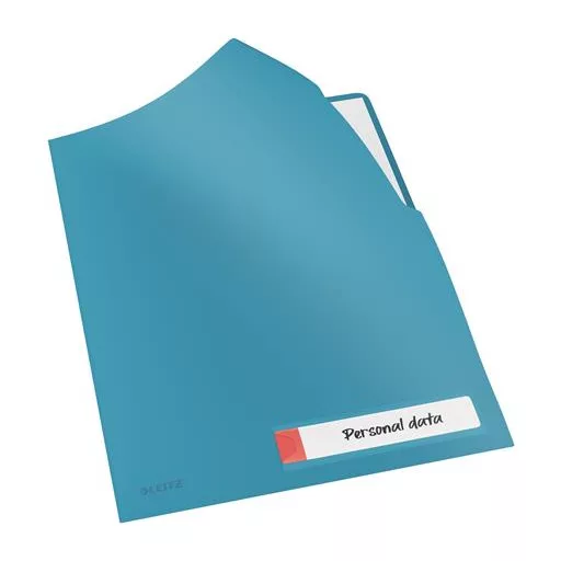 Genotherm, "L", A4, PP, LEITZ "Cosy Privacy", nyugodtkék