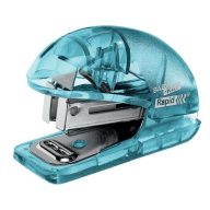   Tűzőgép, mini, 24/6, 26/6, 10 lap, RAPID "Colour'Breeze", kék