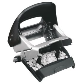   Lyukasztó, kétlyukú, 30 lap, fém, LEITZ "Nexxt Style, szaténfekete