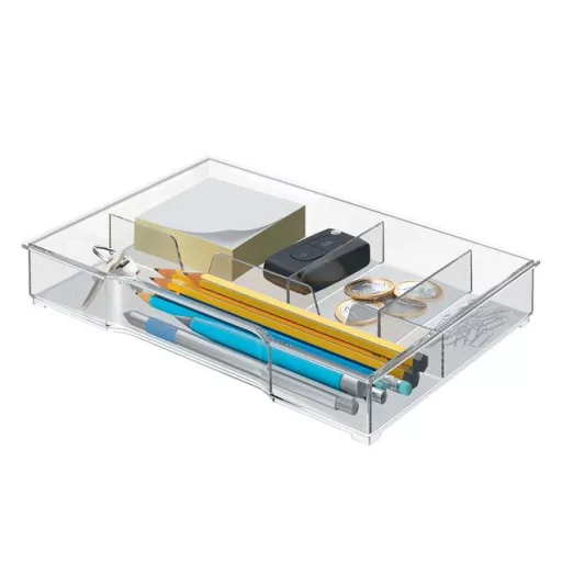 Rendszerező tálca Leitz "Plus/Wow Cube" fiókos irattárolókhoz, LEITZ, áttetsző