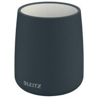   Írószertartó, kerámia, LEITZ "Cosy", bársonyszürke