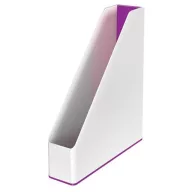   Iratpapucs, műanyag, 73 mm, kettős színhatású, LEITZ "Wow", lila