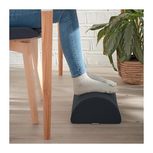 Lábtámasz, LEITZ "Ergo Cosy", bársonyszürke