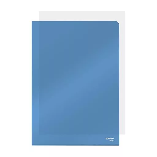 Genotherm, "L", A4, 150 mikron, víztiszta felület, ESSELTE "Luxus", kék