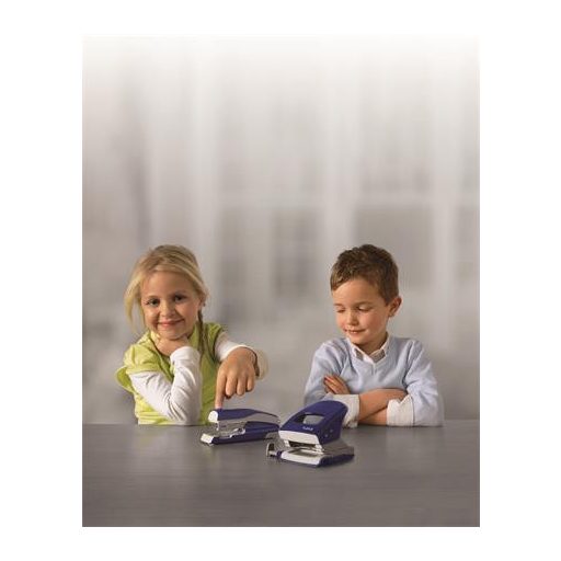 Tűzőgép, 24/6, 26/6, 30 lap, LEITZ "Nexxt Style", gránátvörös