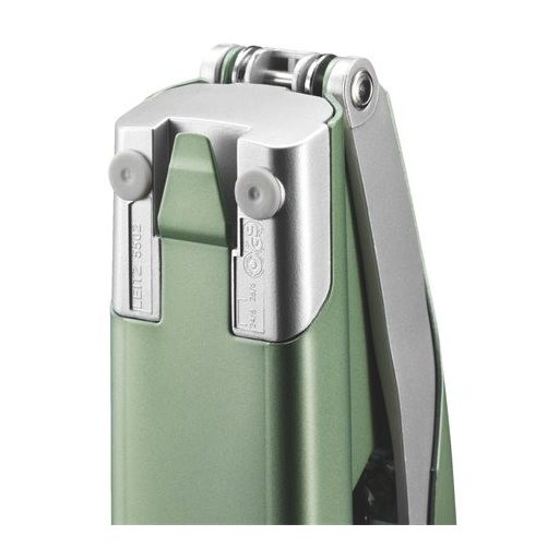 Tűzőgép, 24/6, 26/6, 30 lap, LEITZ "Nexxt Style", olajfazöld