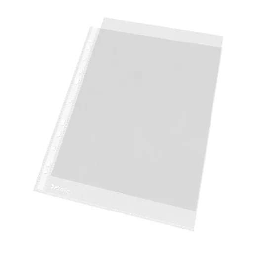 Genotherm, lefűzhető, A4, 43 mikron, narancsos felület, ESSELTE "Standard"