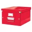 Doboz, A4 méret, LEITZ "Click&Store", piros
