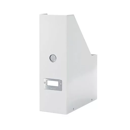 Iratpapucs, PP/karton, 95 mm, LEITZ "Click&Store", fehér