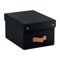 Tárolódoboz, S méret, LEITZ "Puro", fekete
