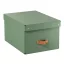 Tárolódoboz, M méret, LEITZ "Puro", zsályazöld