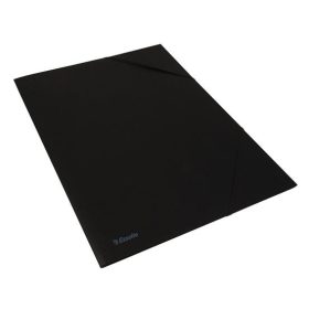 Gumis mappa, karton, A3, ESSELTE "Rainbow", fekete