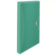   Harmonikamappa, A4, PP, 6 rekeszes, ESSELTE "Colour'Breeze", zöld
