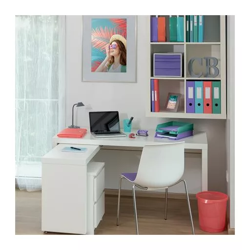 Irattálca, műanyag, ESSELTE "Colour'Breeze", kék