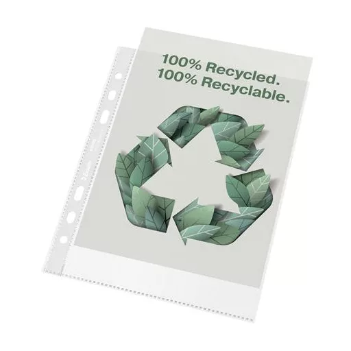 Genotherm, lefűzhető, A5, 70 mikron, narancsos felület, ESSELTE "Recycled"