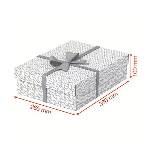 Tároló- és ajándékdoboz, ESSELTE "Home", fehér