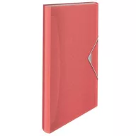   Harmonikamappa, A4, PP, 6 rekeszes, ESSELTE "Colour'Breeze", korall