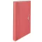 Harmonikamappa, A4, PP, 6 rekeszes, ESSELTE "Colour'Breeze", korall