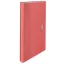Harmonikamappa, A4, PP, 6 rekeszes, ESSELTE "Colour'Breeze", korall