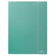   Gumis mappa, karton, A4, ESSELTE "Colour'Breeze", zöld