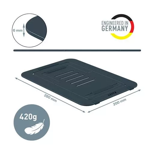 Laptop állvány, összehajtható, LEITZ "Ergo"