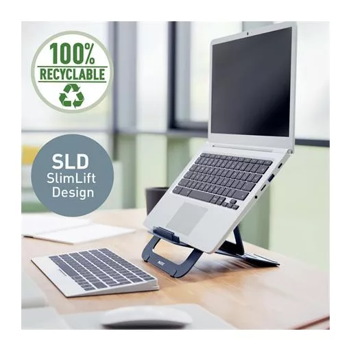 Laptop állvány, összehajtható, LEITZ "Ergo"