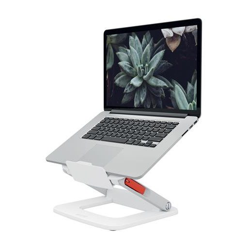 Laptop állvány, állítható, LEITZ "Ergo", fehér