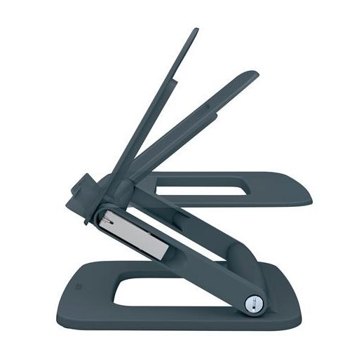 Laptop állvány, állítható, LEITZ "Ergo", szürke