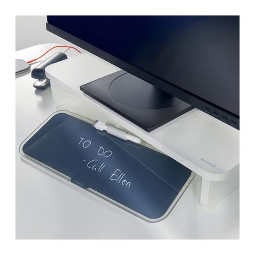 Monitorállvány, LEITZ "Ergo", fehér