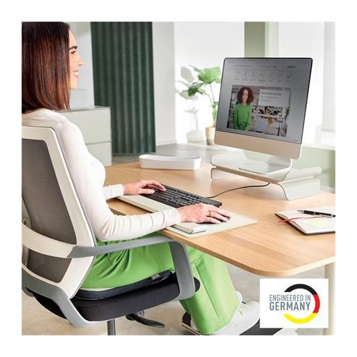 Monitorállvány, LEITZ "Ergo", világosszürke