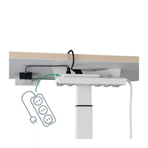 Ülő/álló munkaállomás, elektromos, LEITZ "Ergo"