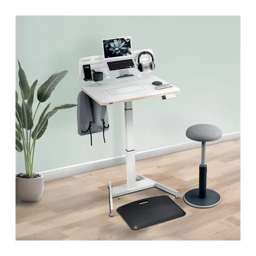 Ülő/álló munkaállomás, elektromos, LEITZ "Ergo"